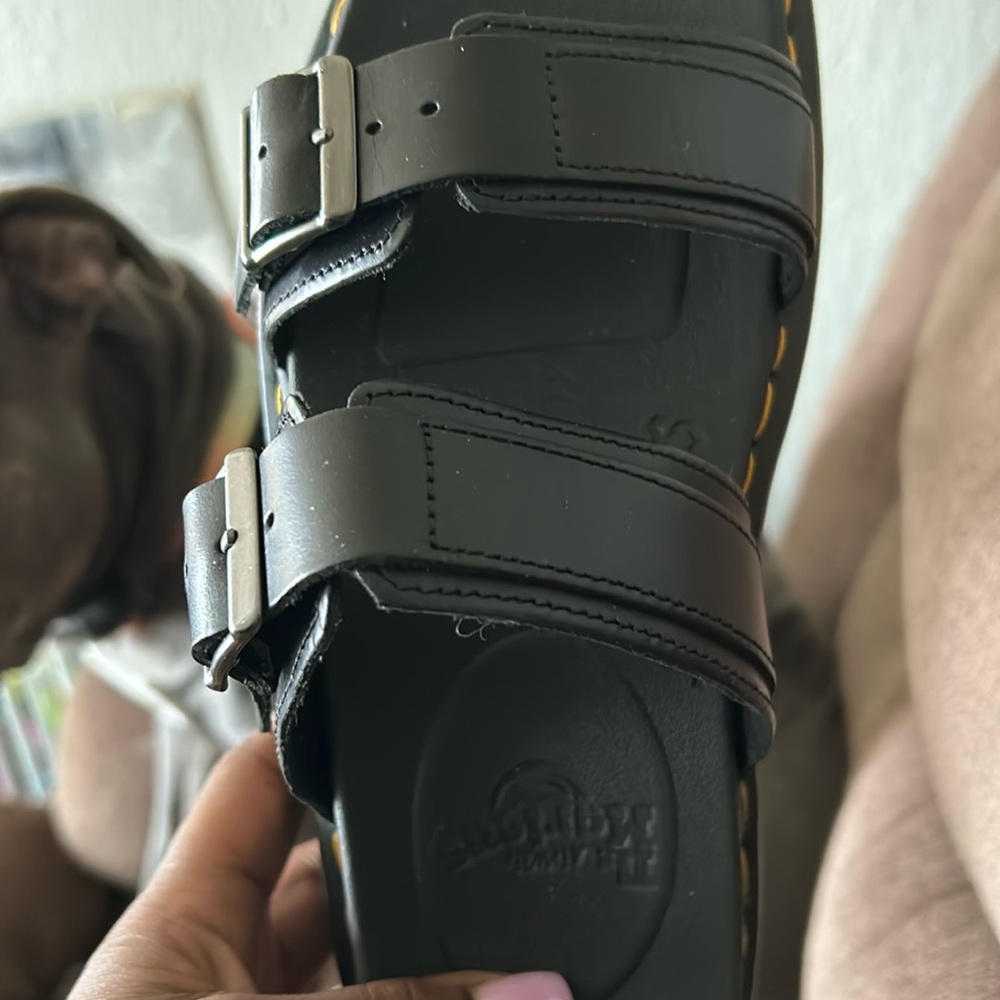 Doc martens high platform sandler